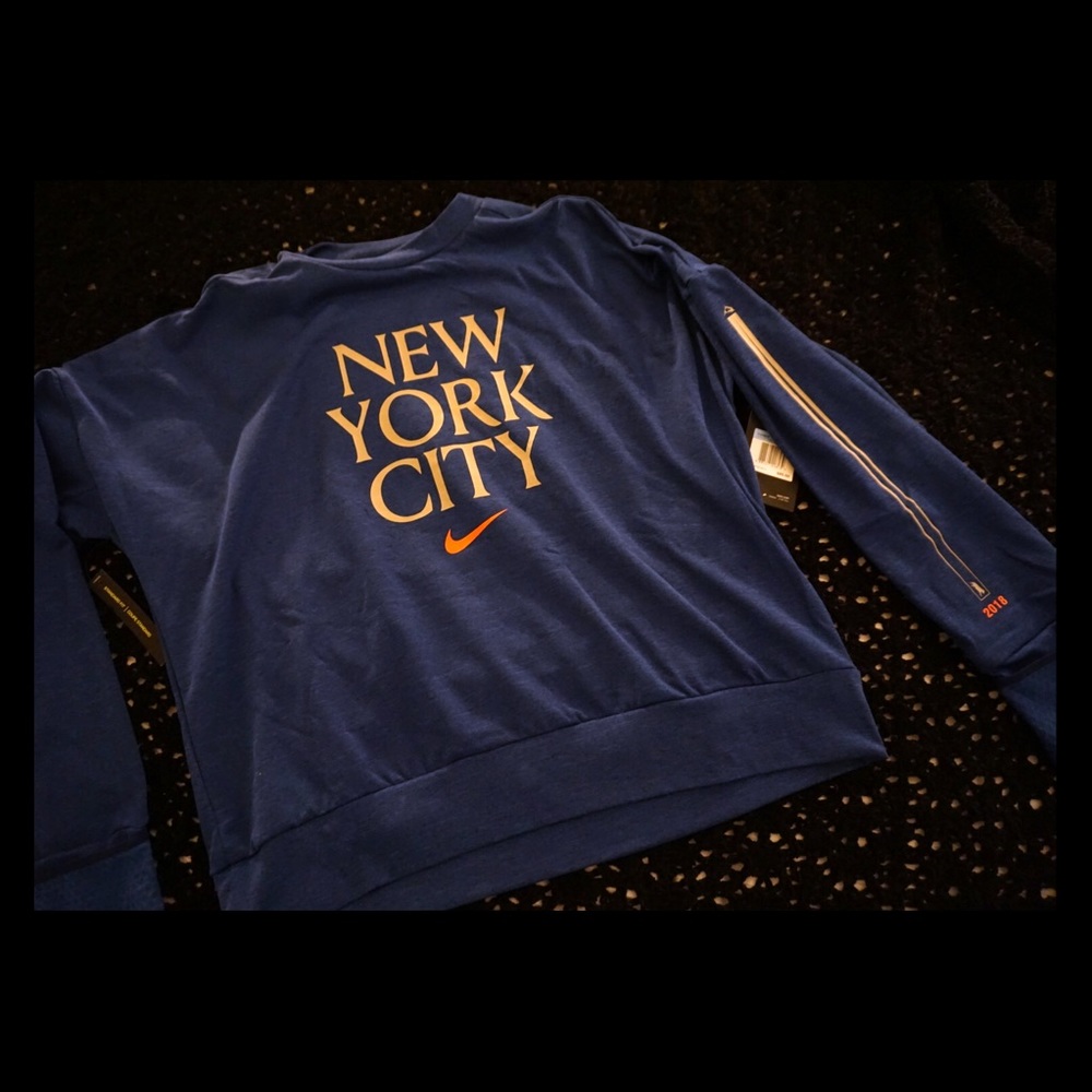 Nike NYC Running Thermal crew neck